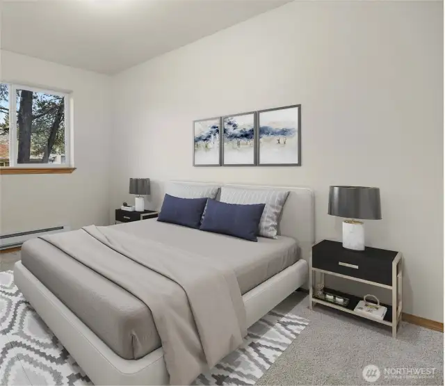 Bedroom 3 Virtually staged