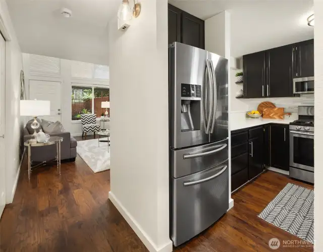 This townhouse effortlessly blends modern comfort with fresh, on-trend design.