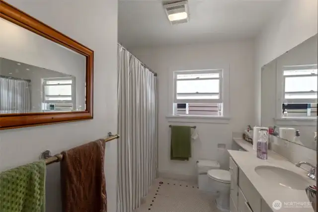 large main floor bathroom