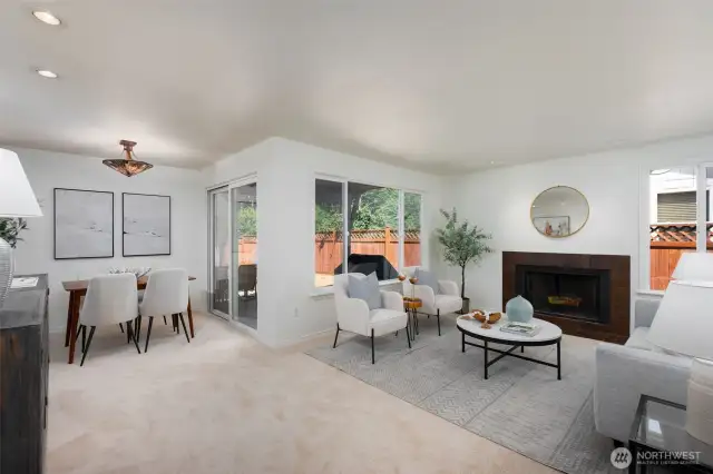 Great floorplan for entertaining