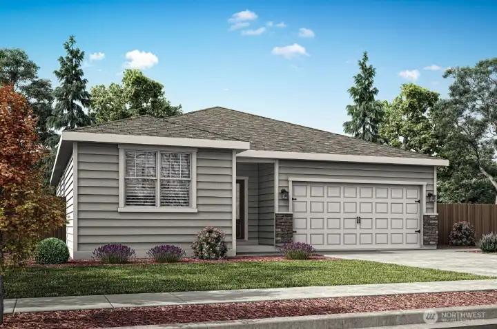Example of the Bainbridge floorplan to be located at 9769 Hay St SE