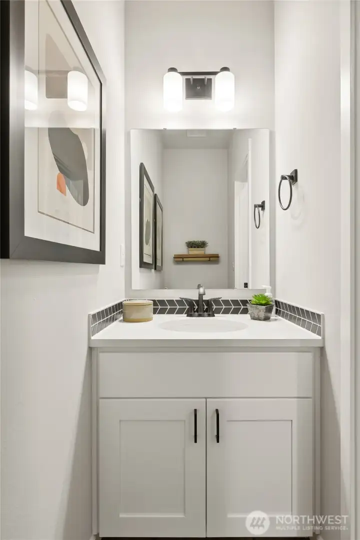Photos are of Sterling model home. Colors and features will vary.