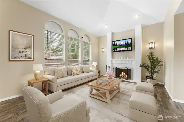 Great Room Virtually Staged