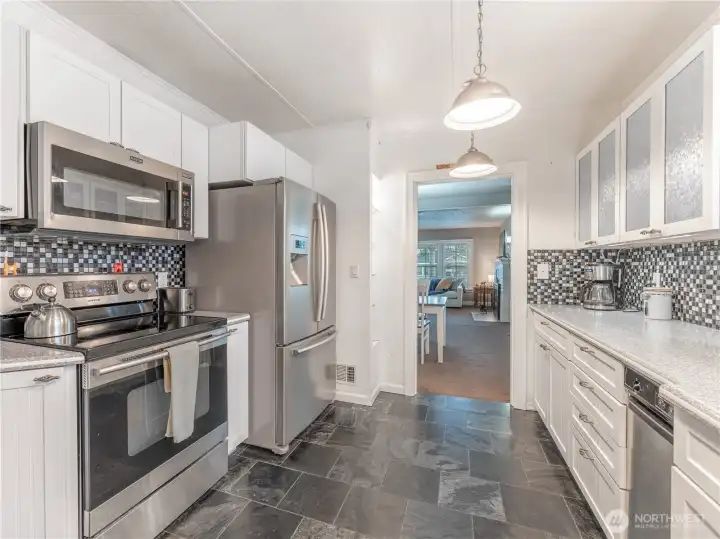 Updated Stainless Steel Appliances