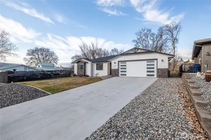 Lots of room for parking