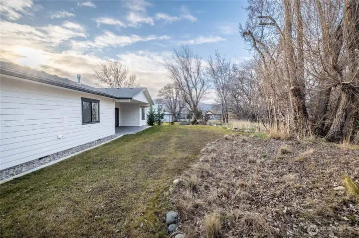 Just enough yard - not too much!