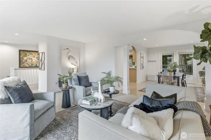 Light Filled Living Room