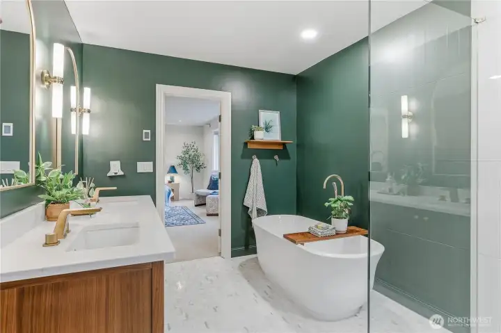 Heated Marble Floors