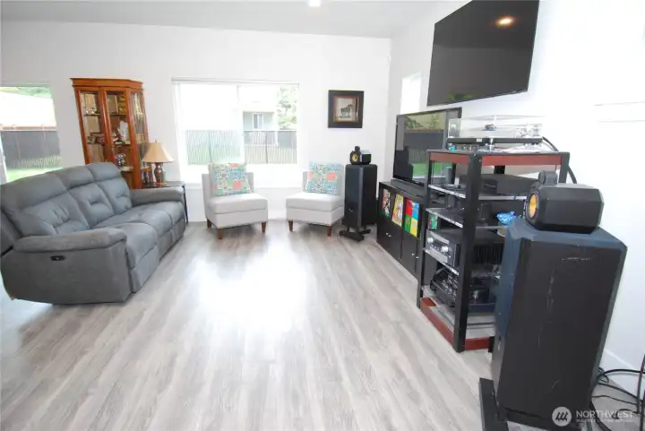 Extremely great natural lighting throughout entire home