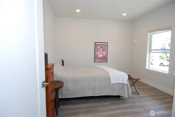 sixth bedroom on main level/ Could be used as home based office.