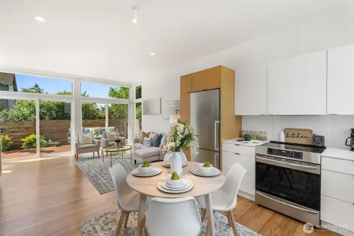Modern Scandinavian inspired kitchen Modern Scandinavian inspired kitchen