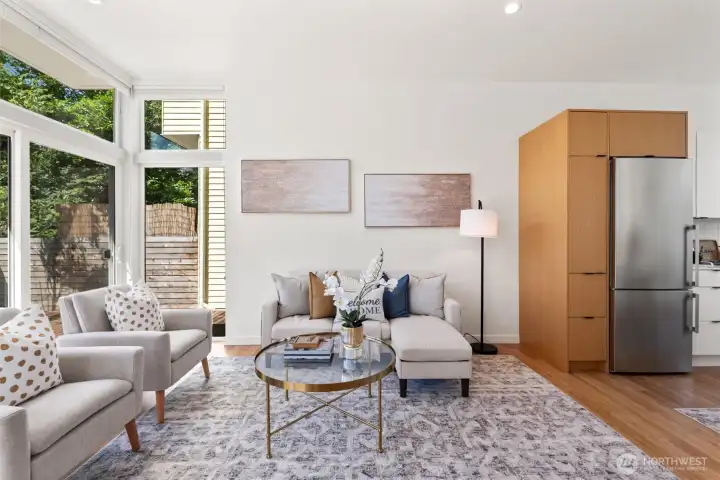 Open floor plan concept Open floor plan concept