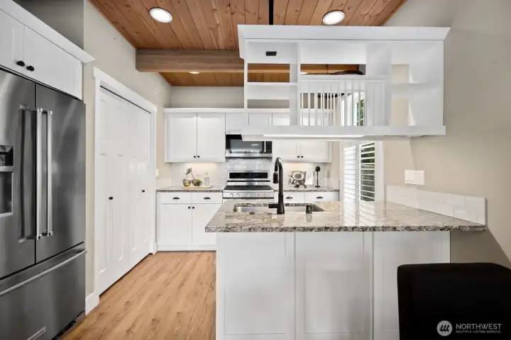 Open inviting kitchen