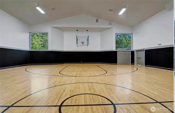 Community Indoor Basketball Court Community Indoor Basketball Court