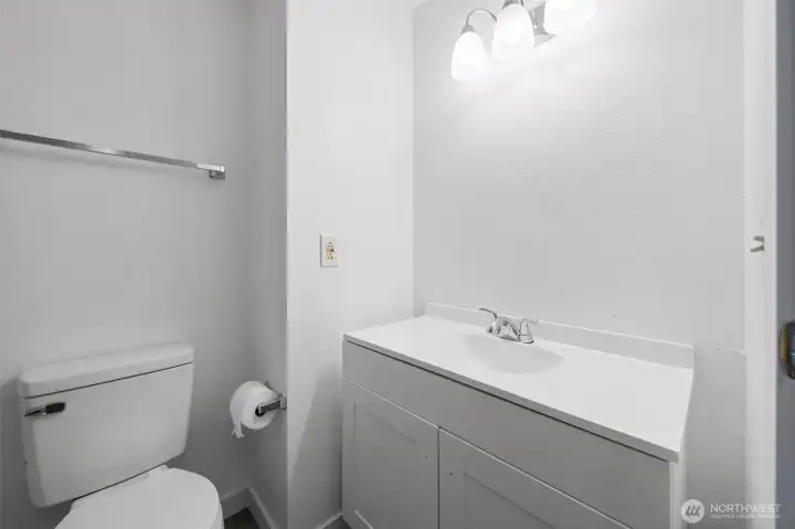 Full bathroom upstairs hallway Full bathroom upstairs hallway
