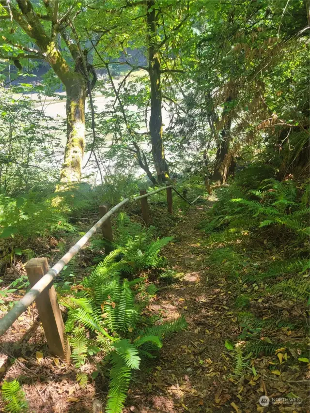 Stairs to the Community Beach