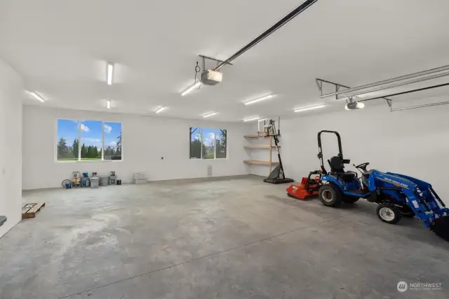 Oversized 3-Car Garage