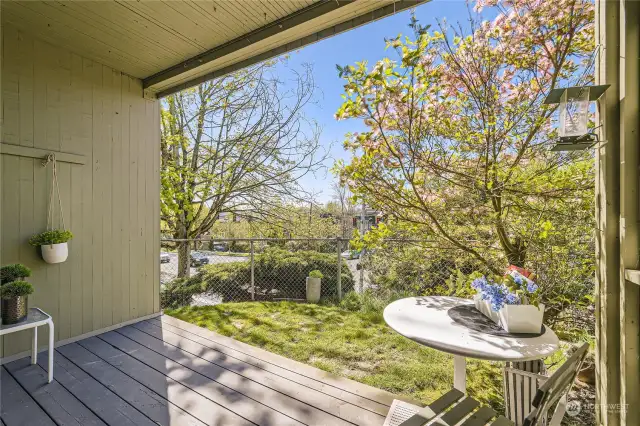 Patio Deck of Living Room