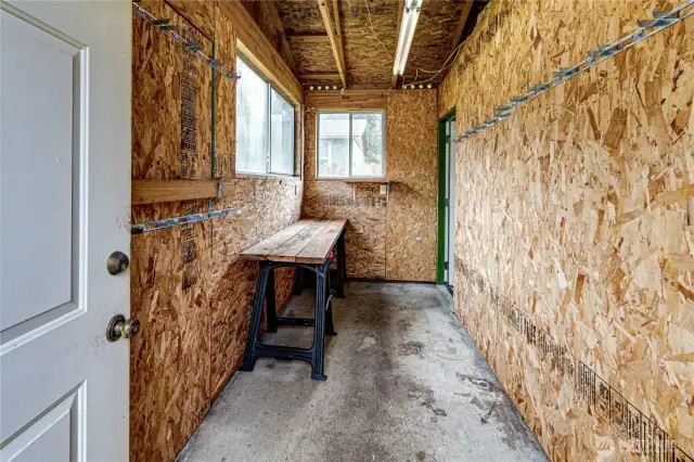 Outbuilding Interior