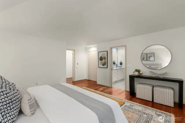 Primary room features an ensuite that was fully remodeled in 2024.