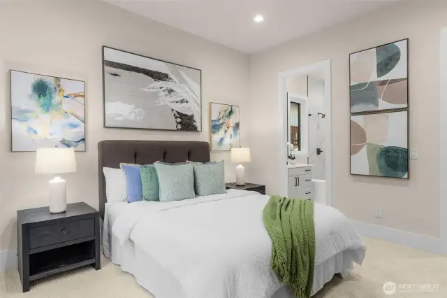 Main floor guest suite