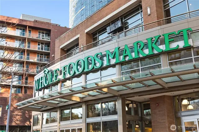 Dinner made easy with Whole Foods just downstairs in your complex!