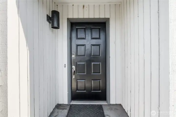 Inviting entryway welcomes you into the home