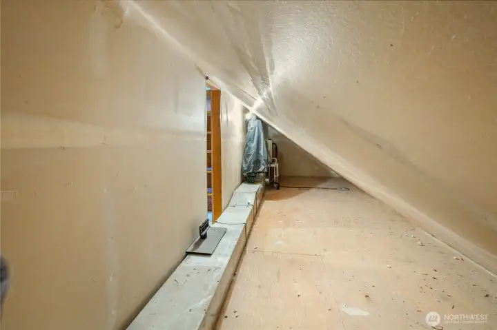 Hidden Storage Space off primary closet