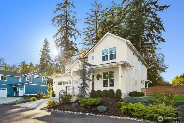 Located on a small cul de sac of 4 homes