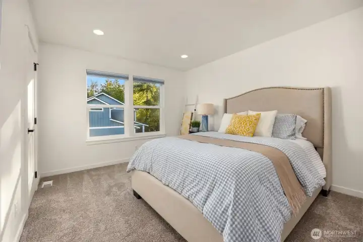 BR #2 with walk in closet