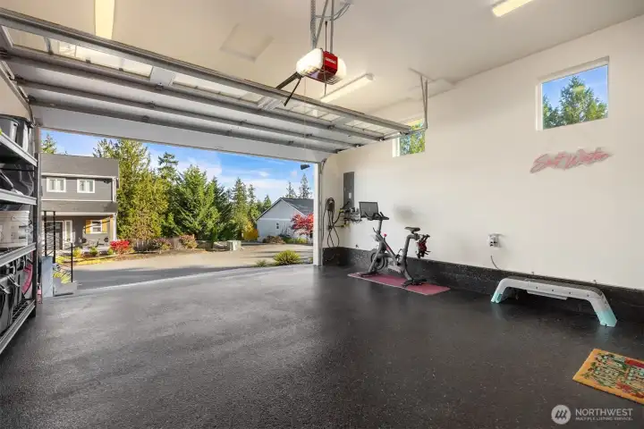 ...and epoxy floors for years of durability.