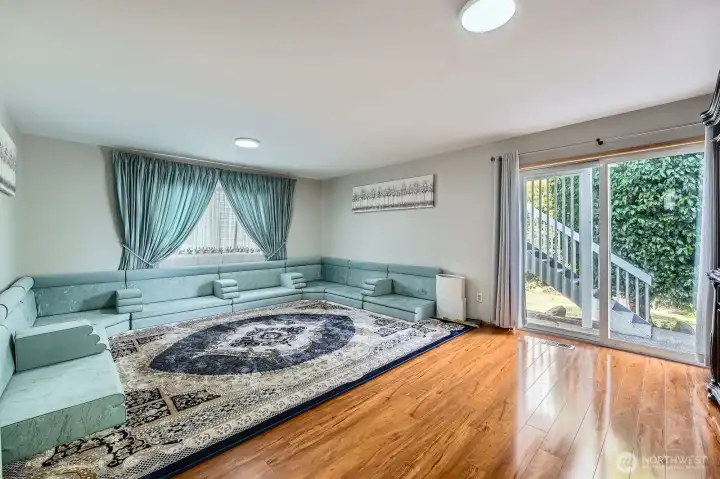 Lower level living room
