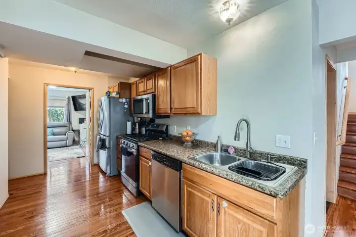 Lower level kitchen