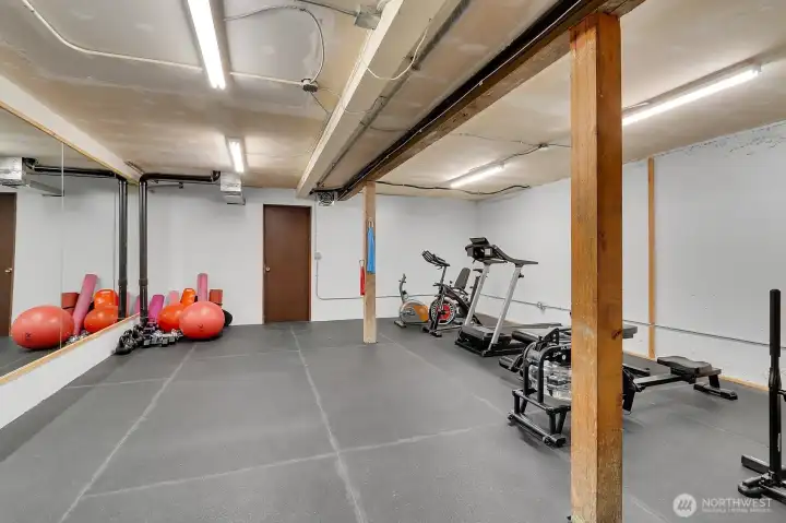 Straight Through the Fitness Room is a Community Shop Space!