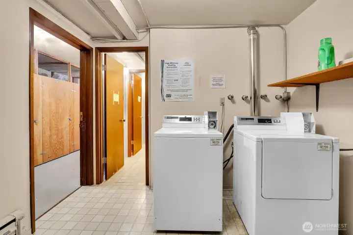 Individual Storage, Plus Back Up Community Coin-Op Laundry and 3/4 Bath