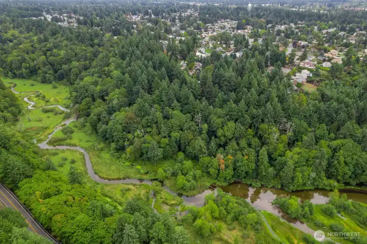 Chambers Creek, walking distance from the house, tons of awesome walking trails!