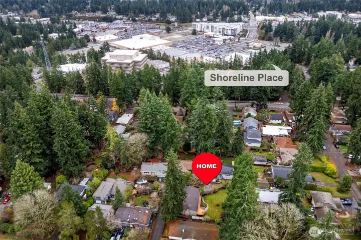 Near shopping, Shoreline College, Transportation