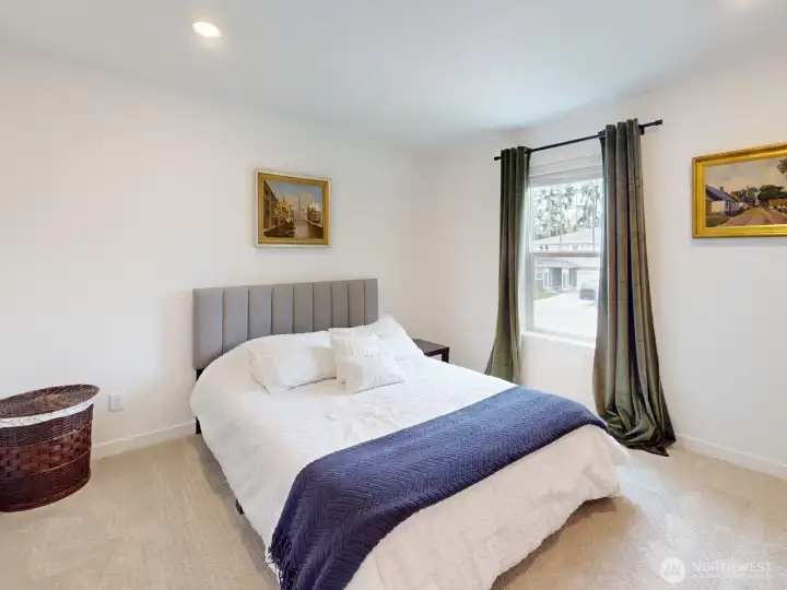 Down the hall is bedroom #2.