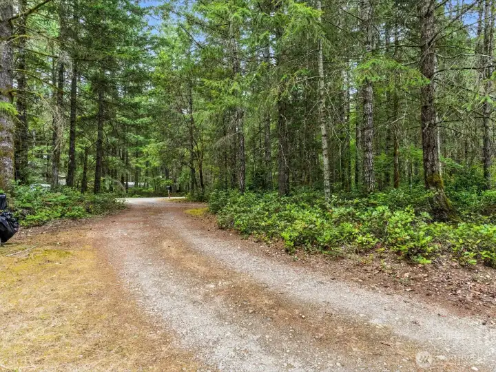 A long driveway leads to the SCU, offering enhanced privacy and positioning it farther back from the main road.