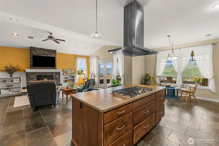 A wonderful retreat for coffee... and a VIEW!