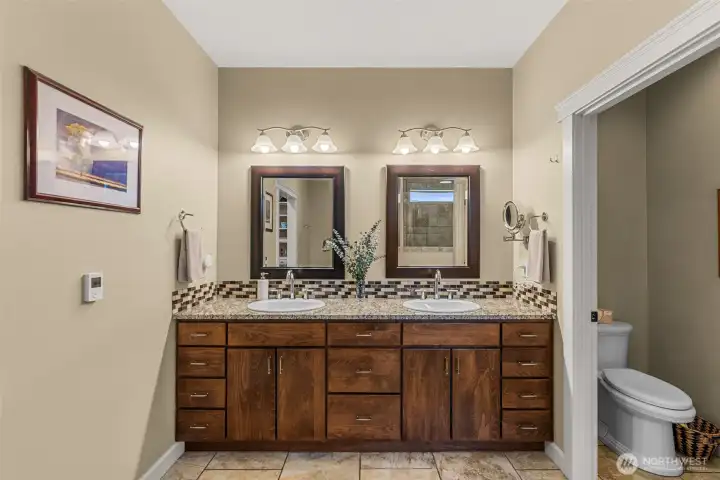 Huge walk in closet - an organizers dream