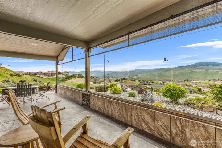 Back inside, looking toward dining and