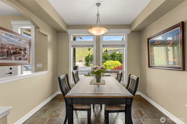 Bedroom 2 - currently used as an office. Ample closet with built ins.. hardwood floors throughout