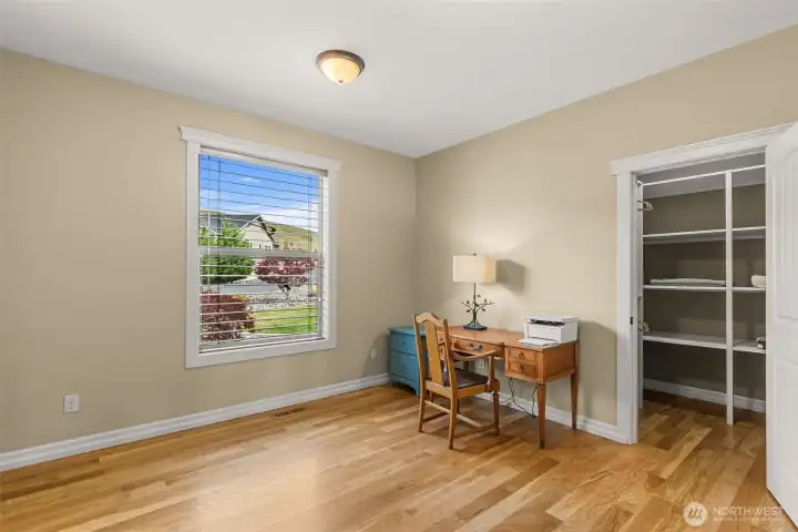 3/4 bath between the two bedrooms.