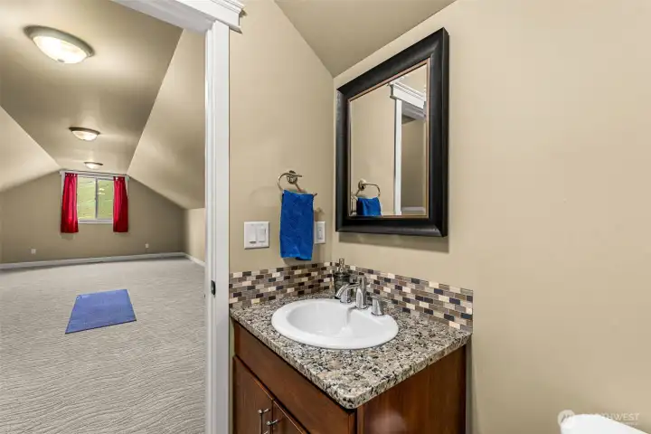 Laundry area leads to 3 car garage.. Storage space in here too!