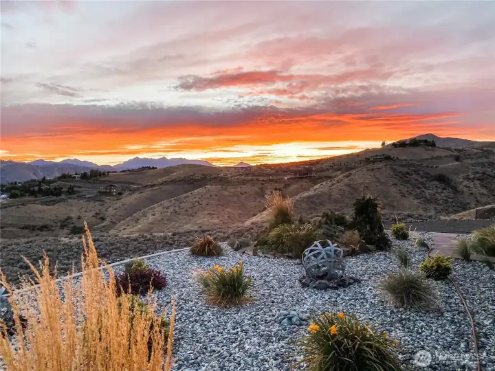 Watch the wildlife, watch the seasons.