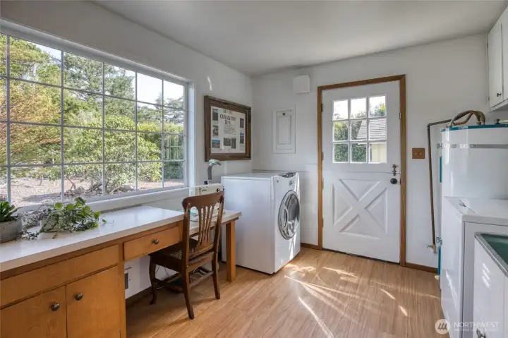 Laundry and utility room