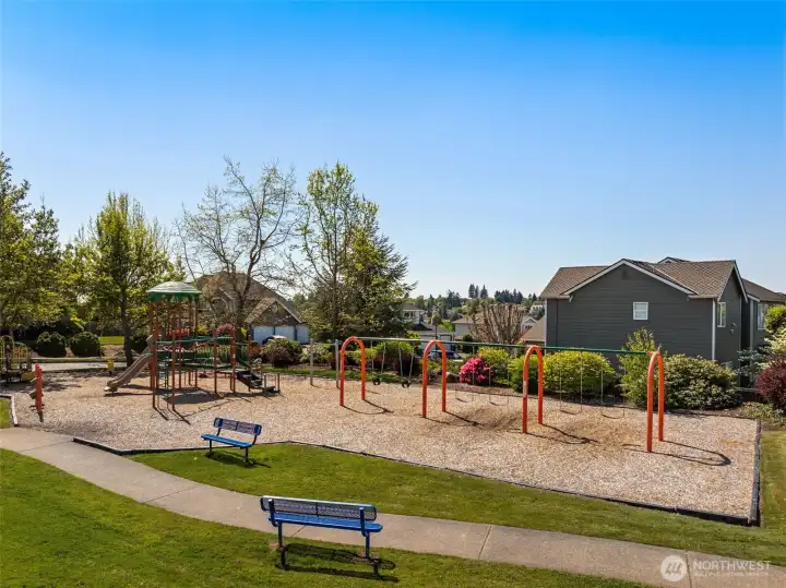 Community playground, each owner maintains a share in this (not owned by the HOA)