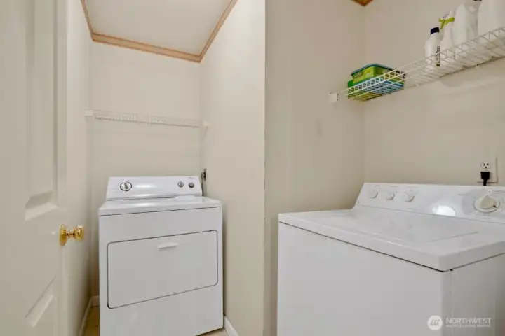 Main floor washer and dryer Main floor washer and dryer