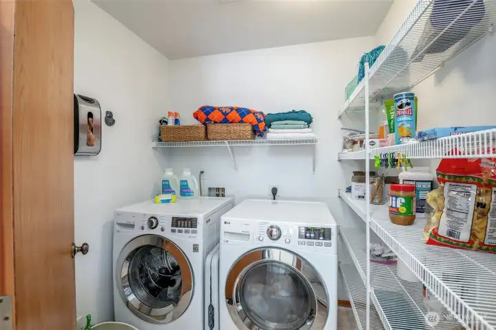 Upstairs Laundry Room (appliances stay)